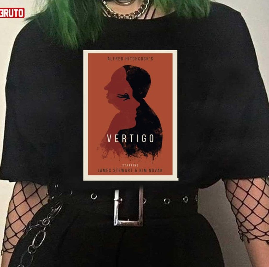 Movie Design Alfred Hitchcock Vertigo Unisex T-Shirt