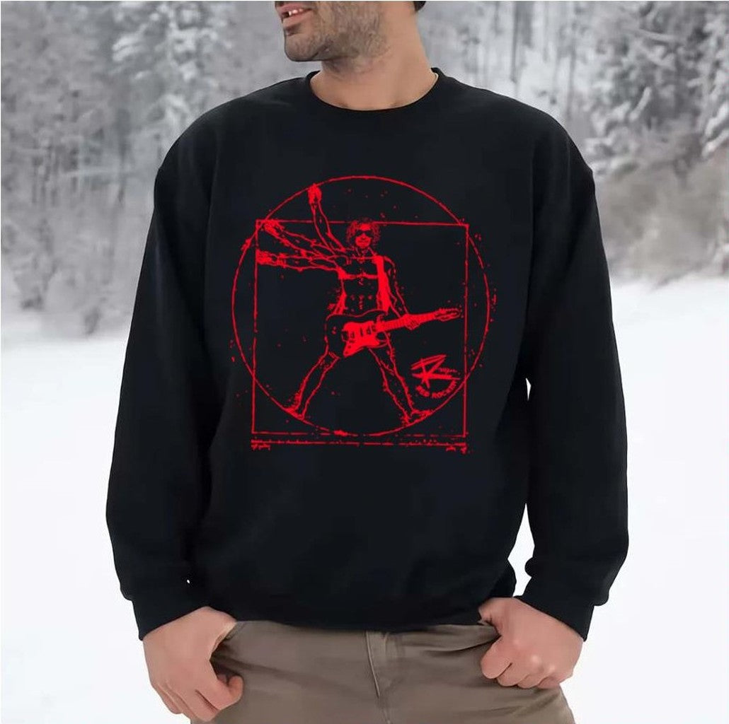 Sammy Hagar Red Rocker Da Vinci Chickenfoot Unisex Sweatshirt