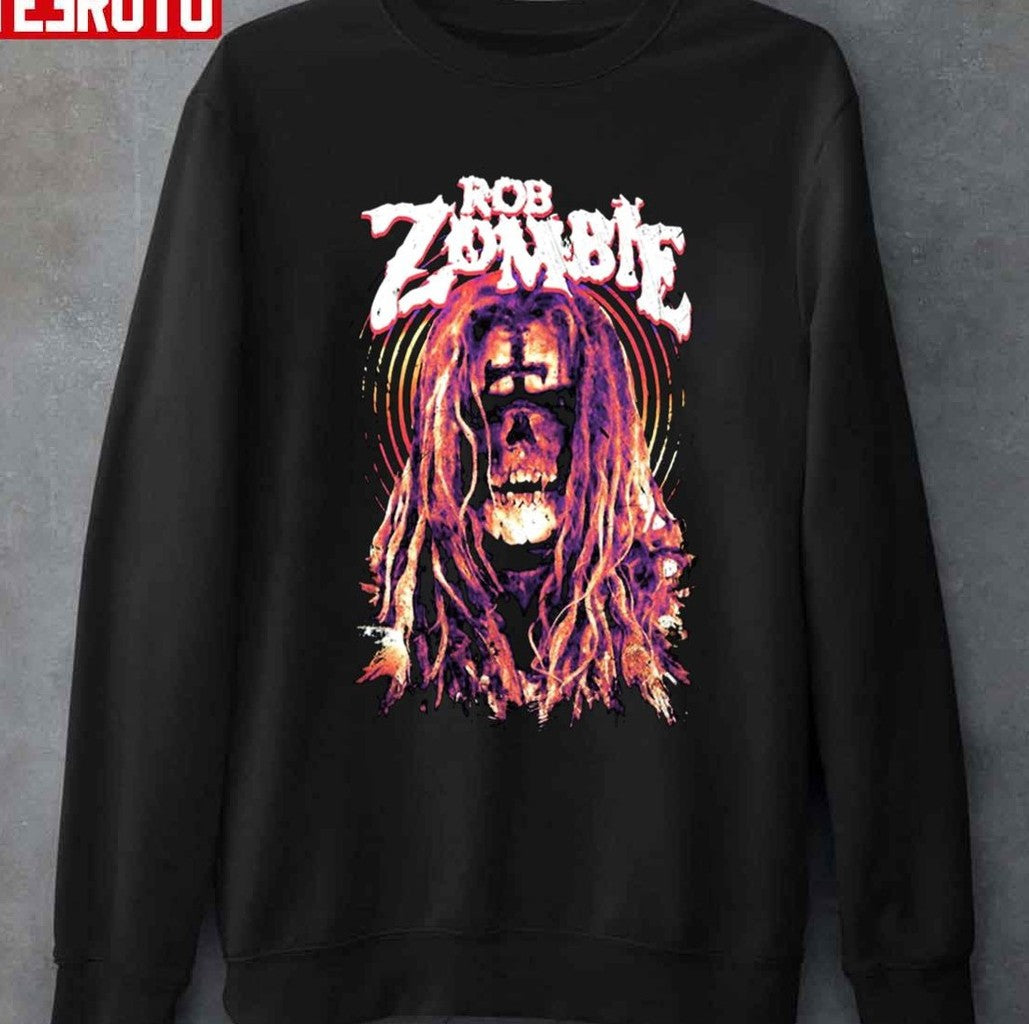 Skull Hypnosis Horro Rob Zombie Vintage Artwork Unisex T-Shirt