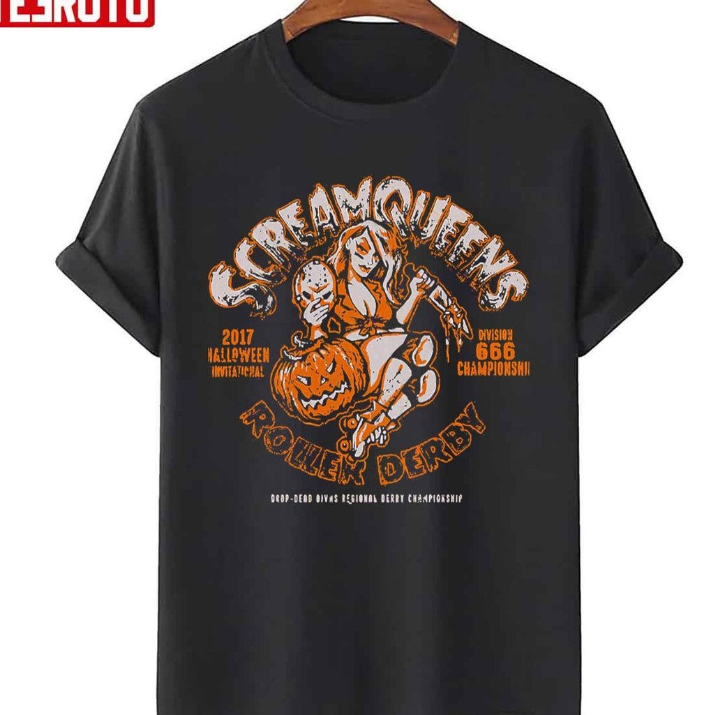 Scream Queens Roller Derby 2017 Halloween Invitational Unisex Sweatshirt
