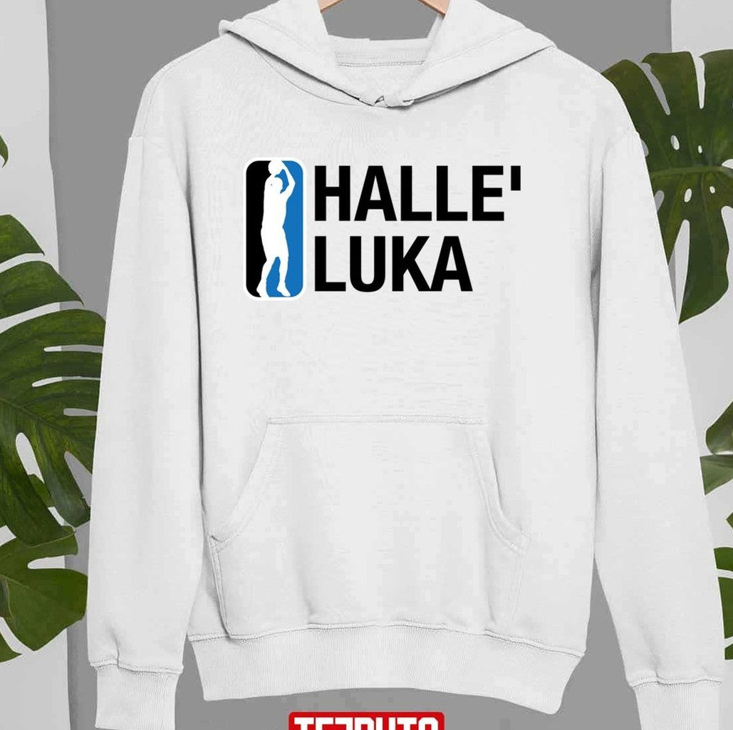 Nba Logo Inspired Halleluka Luka Doncic Dallas Basketball Mavericks Unisex Sweatshirt
