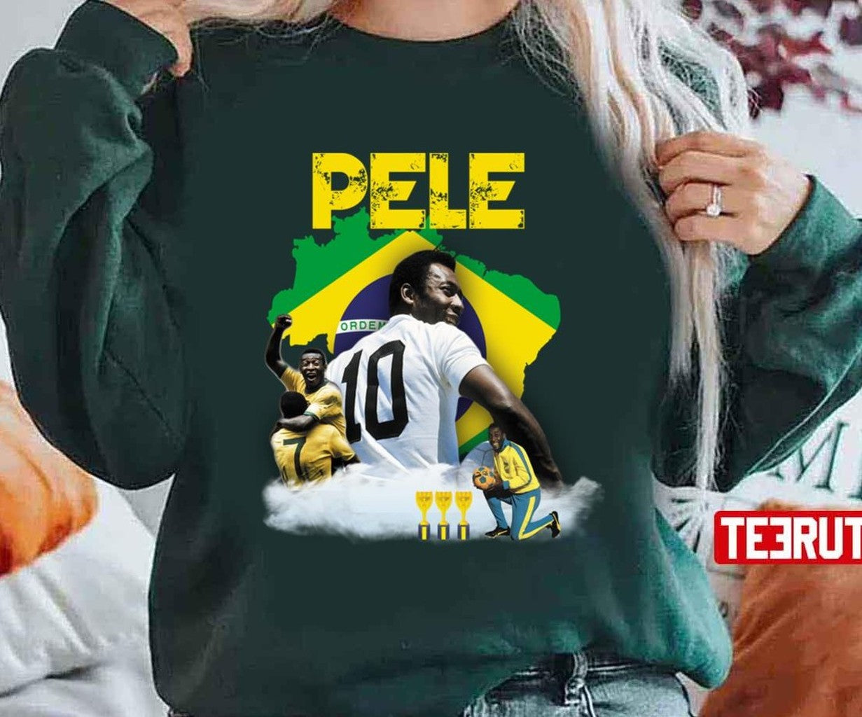 Soccer Player Pele Pelé Rip Pele 1940 202 Unisex T-Shirt