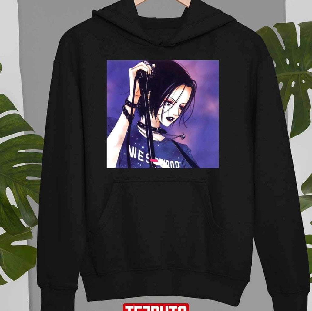 Nana Osaki On Purple Background Unisex T-Shirt