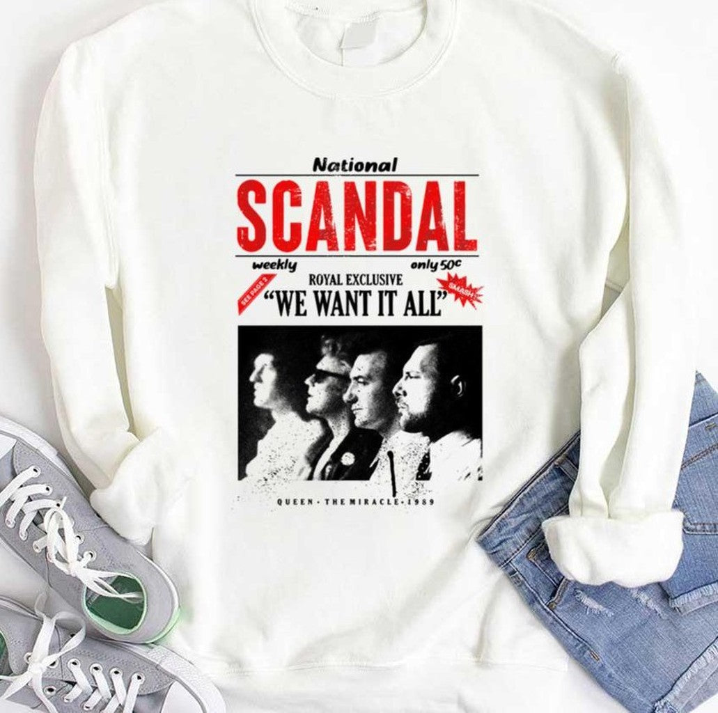 National Sandal Scandalous Queen 1989 Unisex T-Shirt