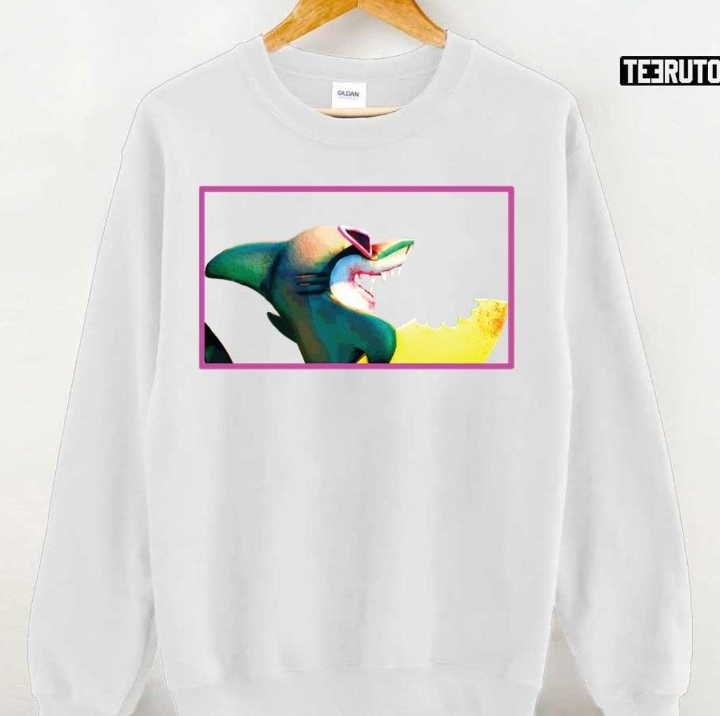 Shaka Shaka Sharky Purple Version Unisex Hoodie