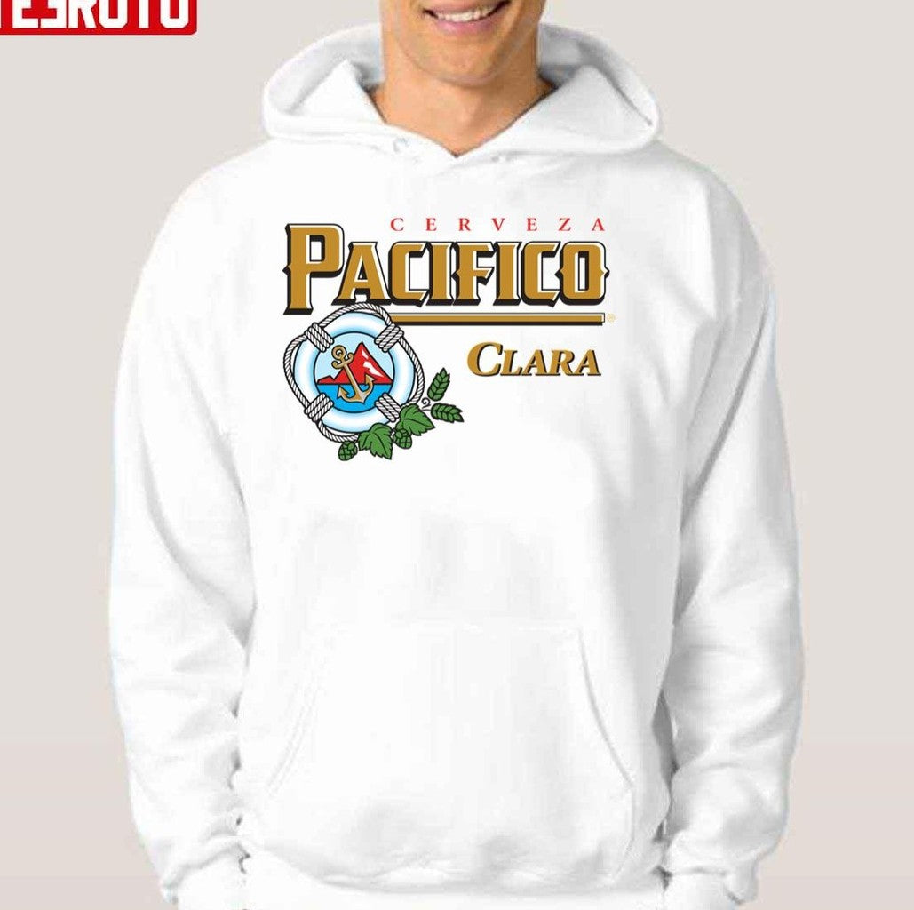 Original Logo Of Cerveza Pacifico Clara Unisex Hoodie