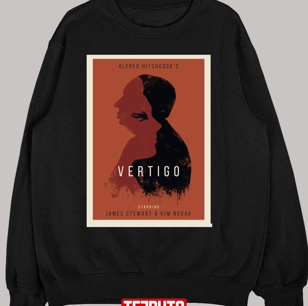 Movie Design Alfred Hitchcock Vertigo Unisex T-Shirt