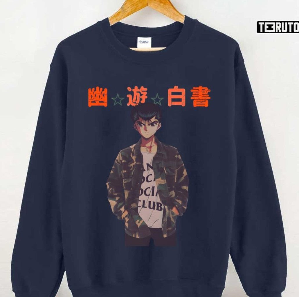 Anti Social Social Club Yuyu Hakusho Anime Unisex T-shirt