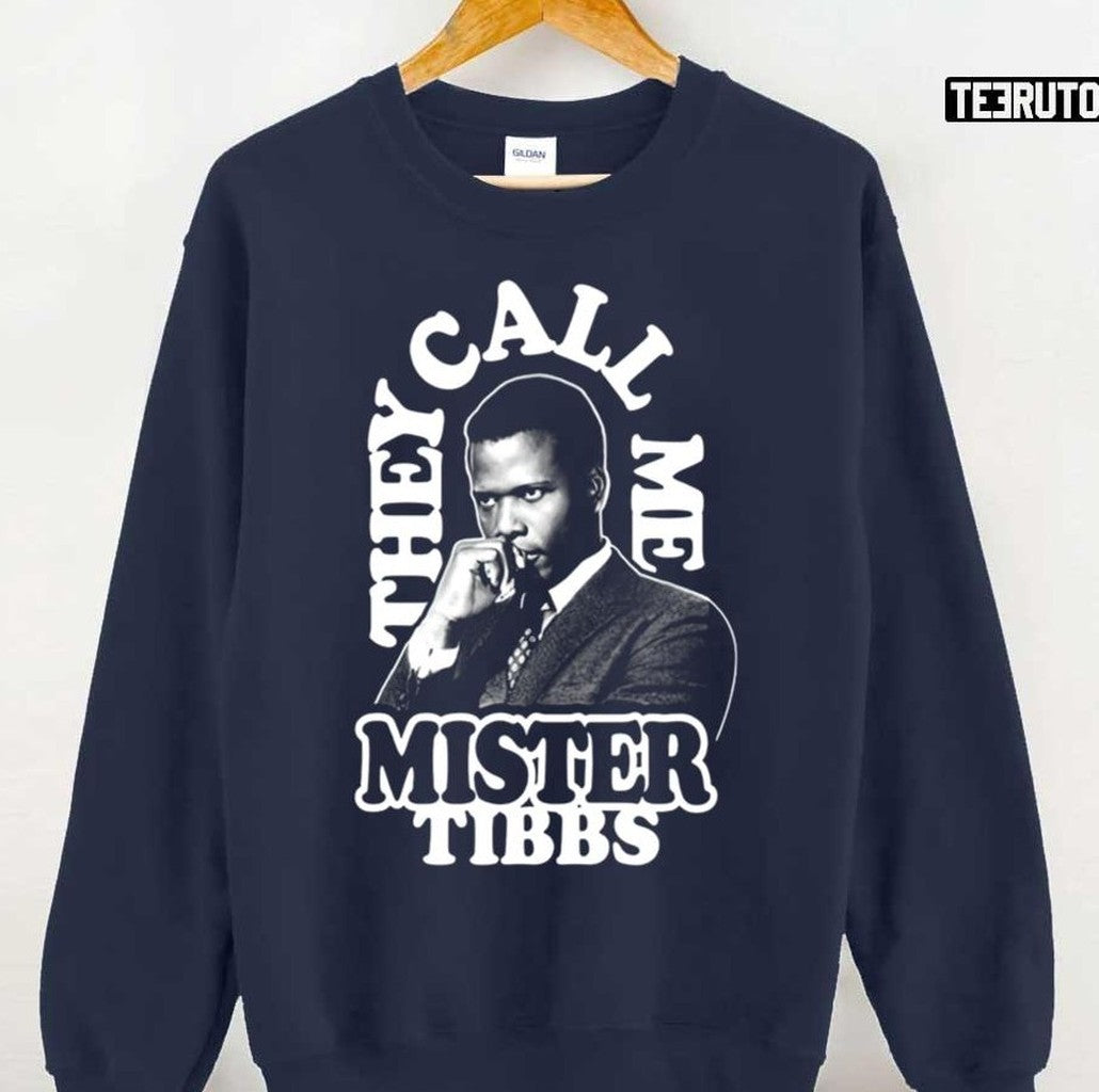 Rip Sidney Poitier They Call Me Mister Tibbs Unisex T-Shirt