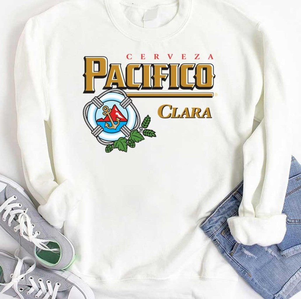 Original Logo Of Cerveza Pacifico Clara Unisex Hoodie