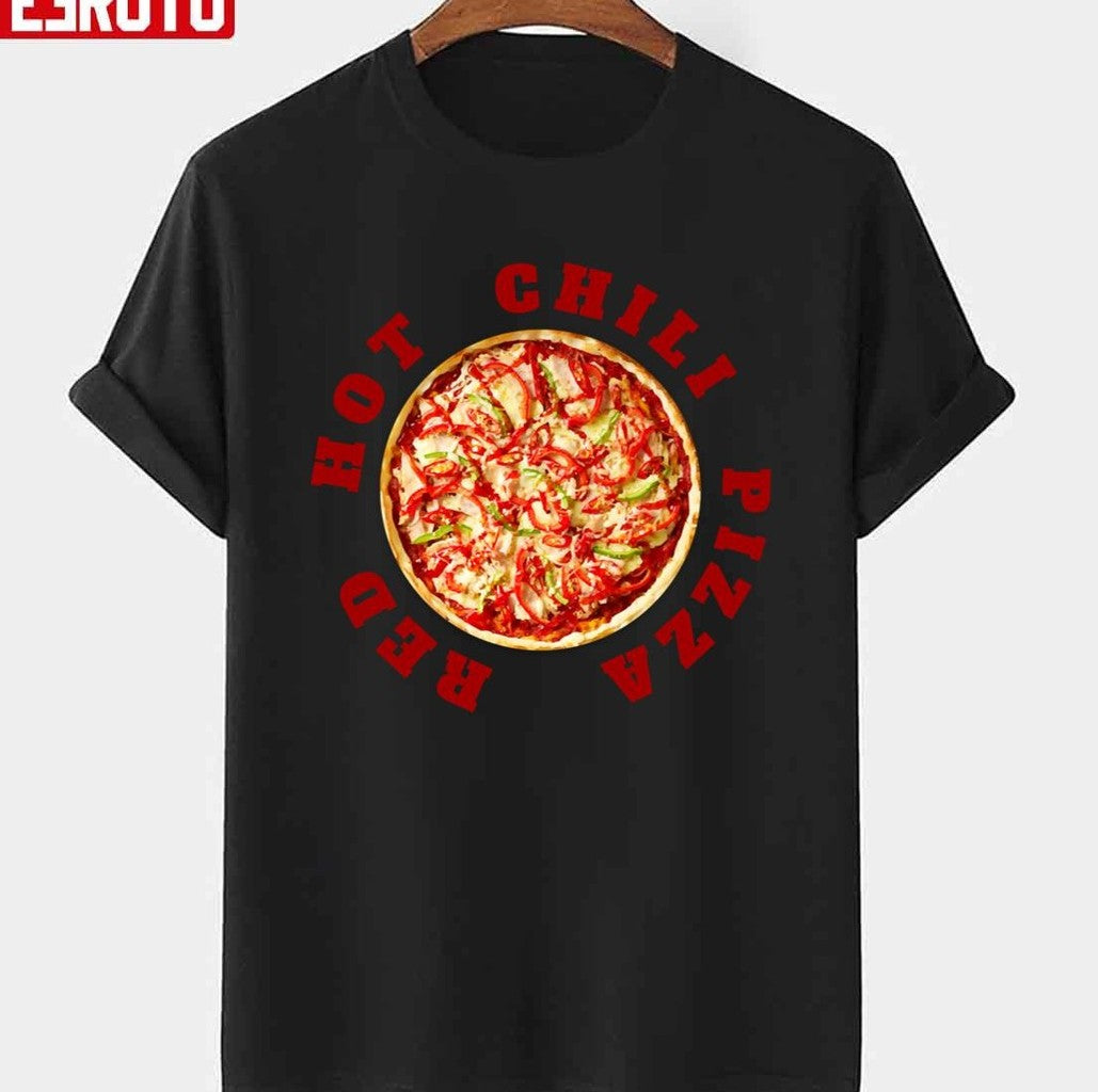 Pizza X Red Hot Chili Peppers Red Hot Chili Pizza Unisex T-shirt