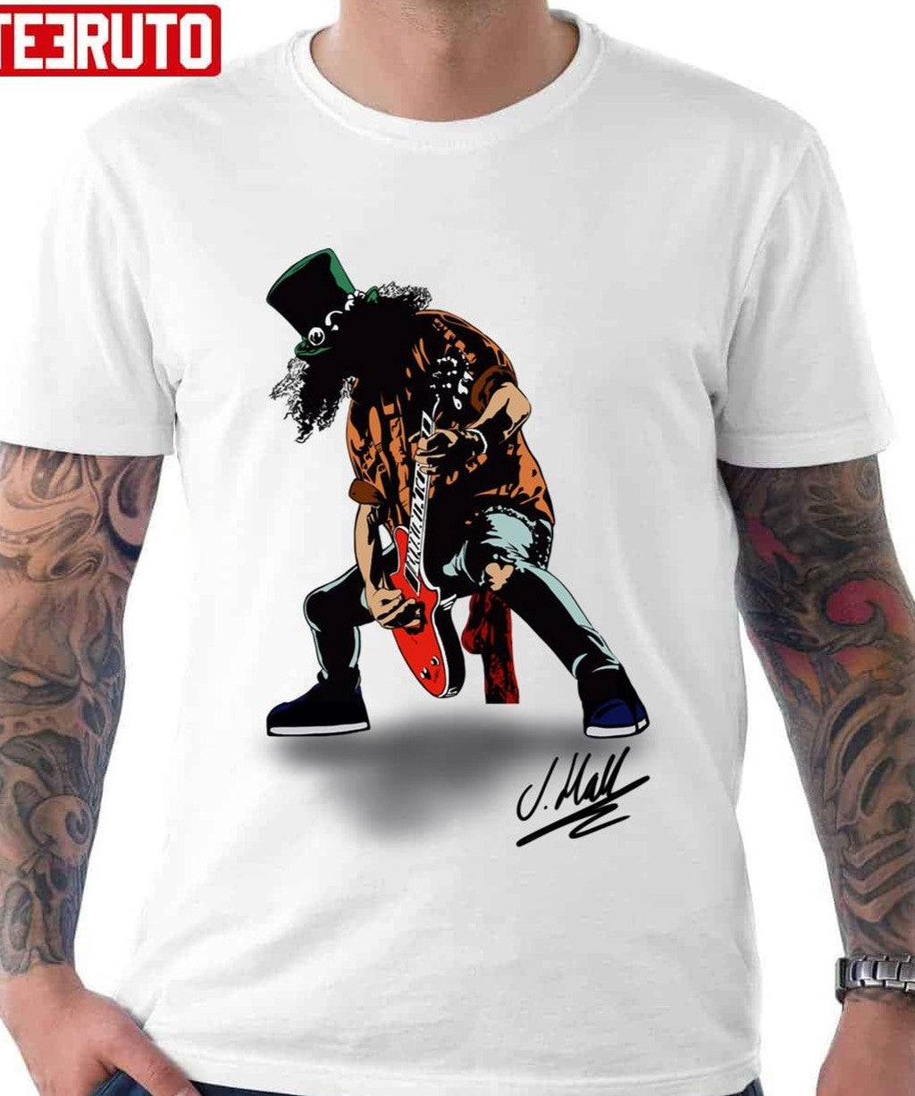 Slash Guitarist Design Unisex T-Shirt