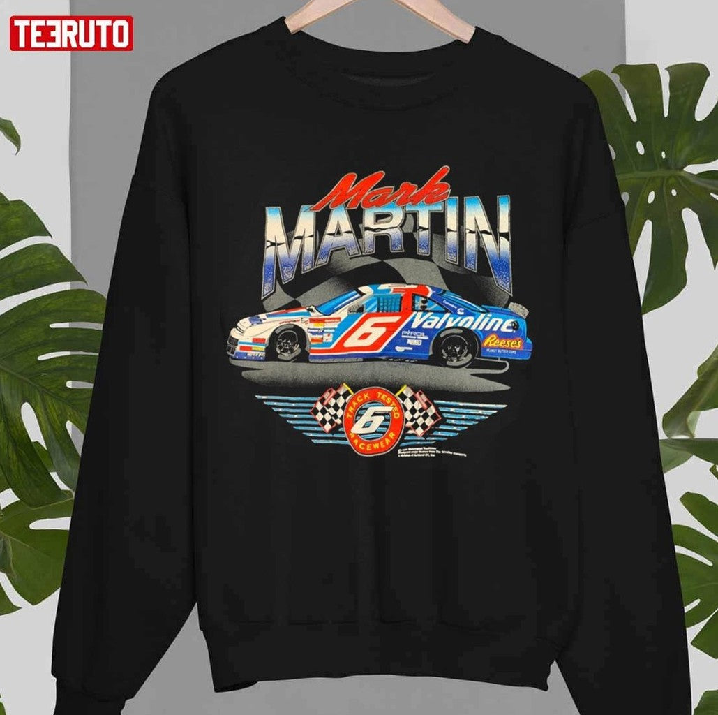 Racing Retro Vintage Mark Martin Unisex Sweatshirt