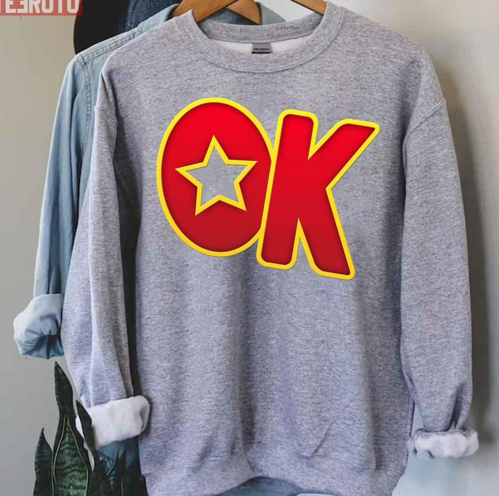 Ok Dk Donkey Kong Game Unisex Hoodie