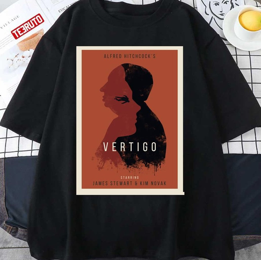 Movie Design Alfred Hitchcock Vertigo Unisex T-Shirt