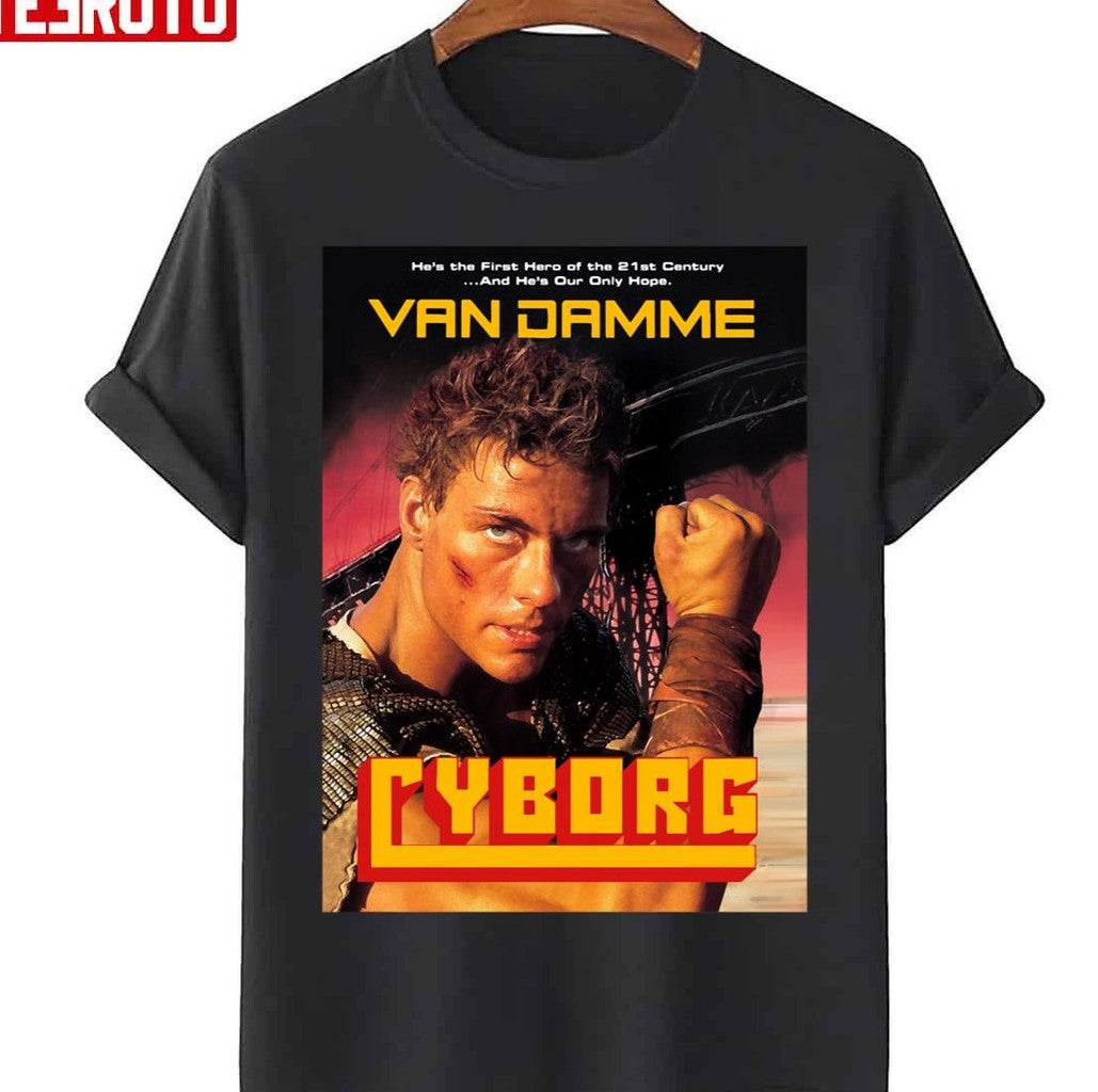 Music Retro Jean Claude Van Damme Christmas Unisex T-Shirt