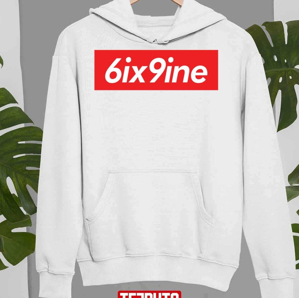 Red Logo 6ix9ine Merchandise Unisex Sweatshirt