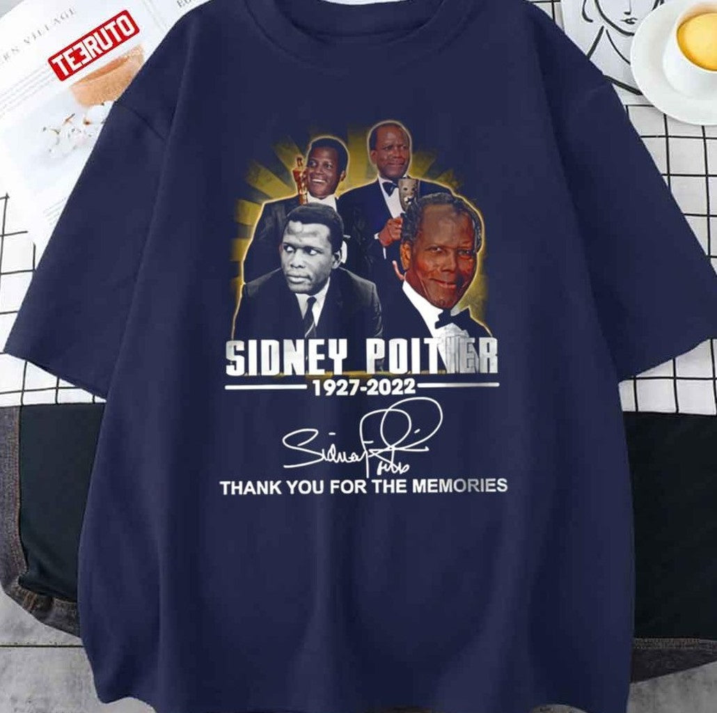 Rip Sidney Poitier 1927 2022 Thank You For The Memories Unisex T-Shirt