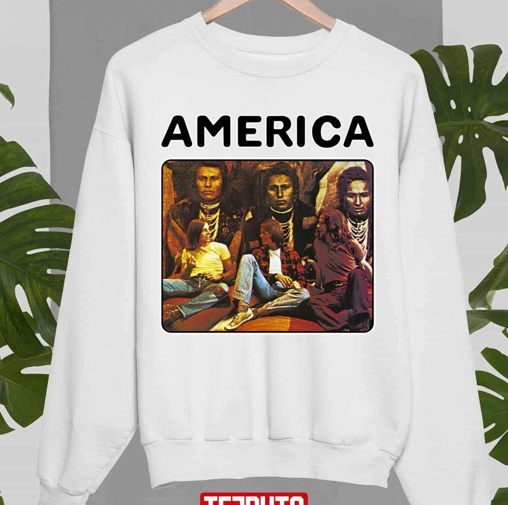 Retro America Band Rock Gift For Fans Unisex Sweatshirt