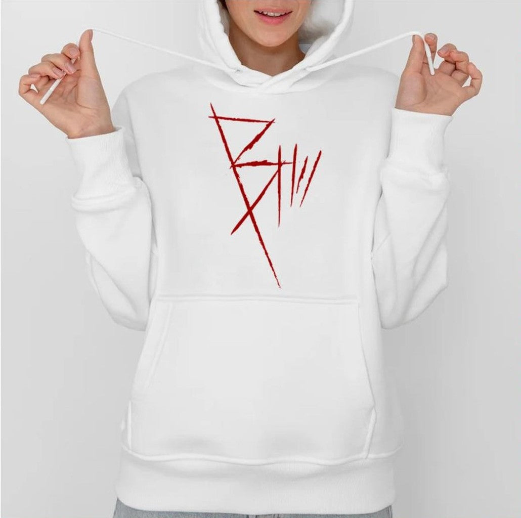 B The Beginning Red Logo Unisex Sweatshirt