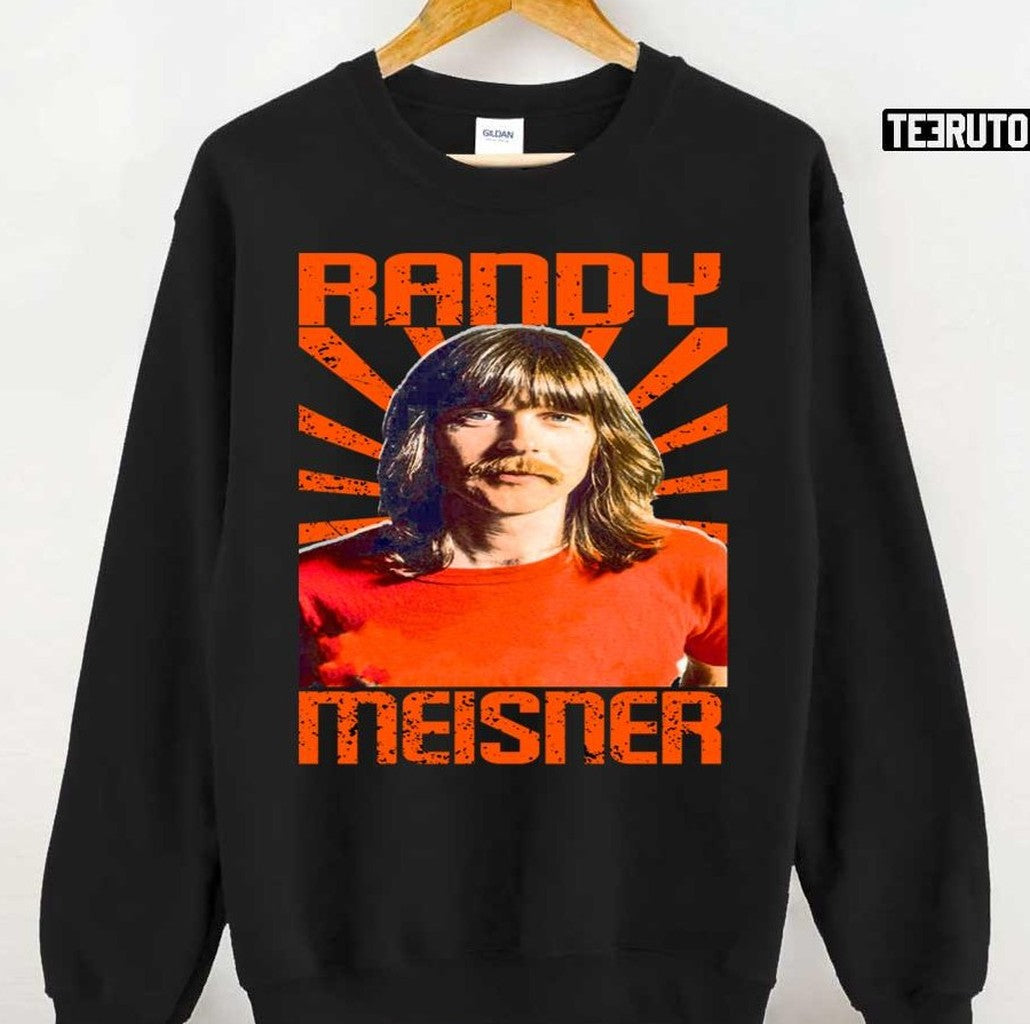 Randy Meisner Singer Red Retro Unisex T-Shirt