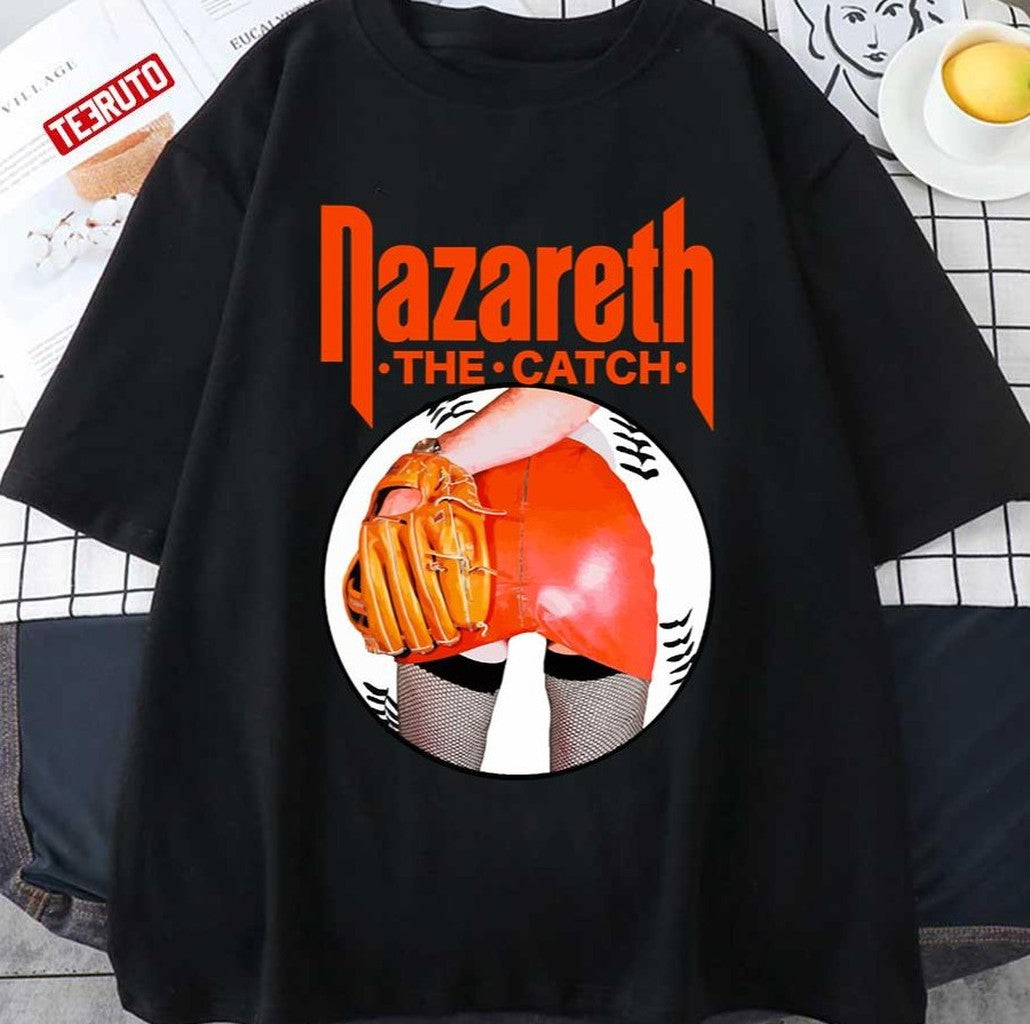 Nazareth Band Rock Scotland Hard Formed In Dunfermline The Catch Vintage Unisex T-Shirt