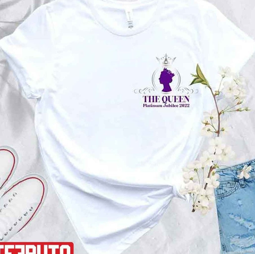 Purple Queen Elizabeth II Queen Of England Royal Highness Unisex T-Shirt