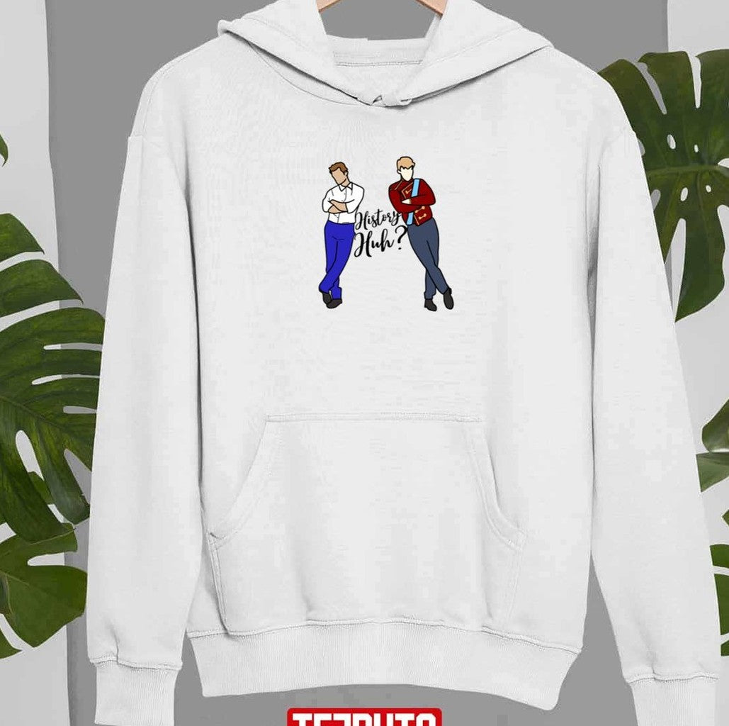Rwrb Red White And Royal Blue Alex And Henry Silhouette Design Unisex Sweatshirt