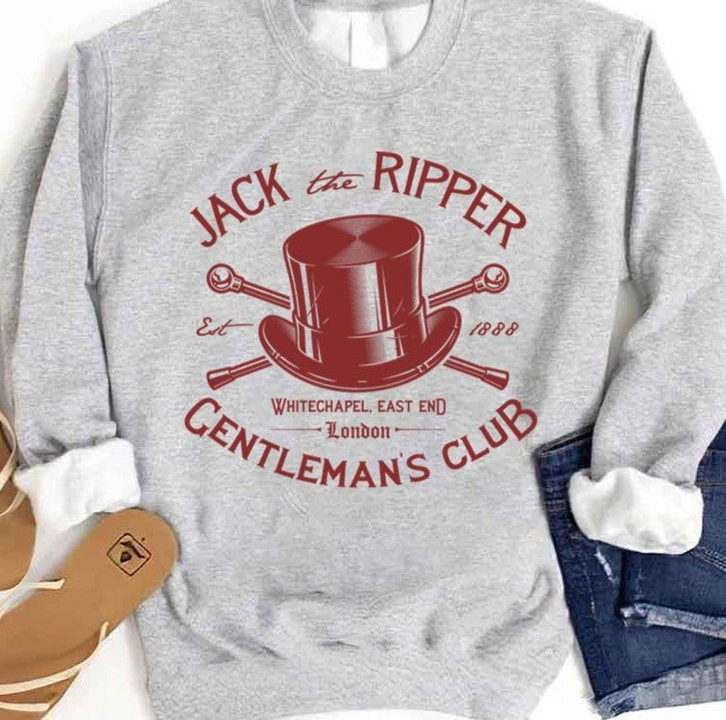 Music Vintage Jack The Ripper Jack The Ripper Gentleman's Club Unisex Sweatshirt