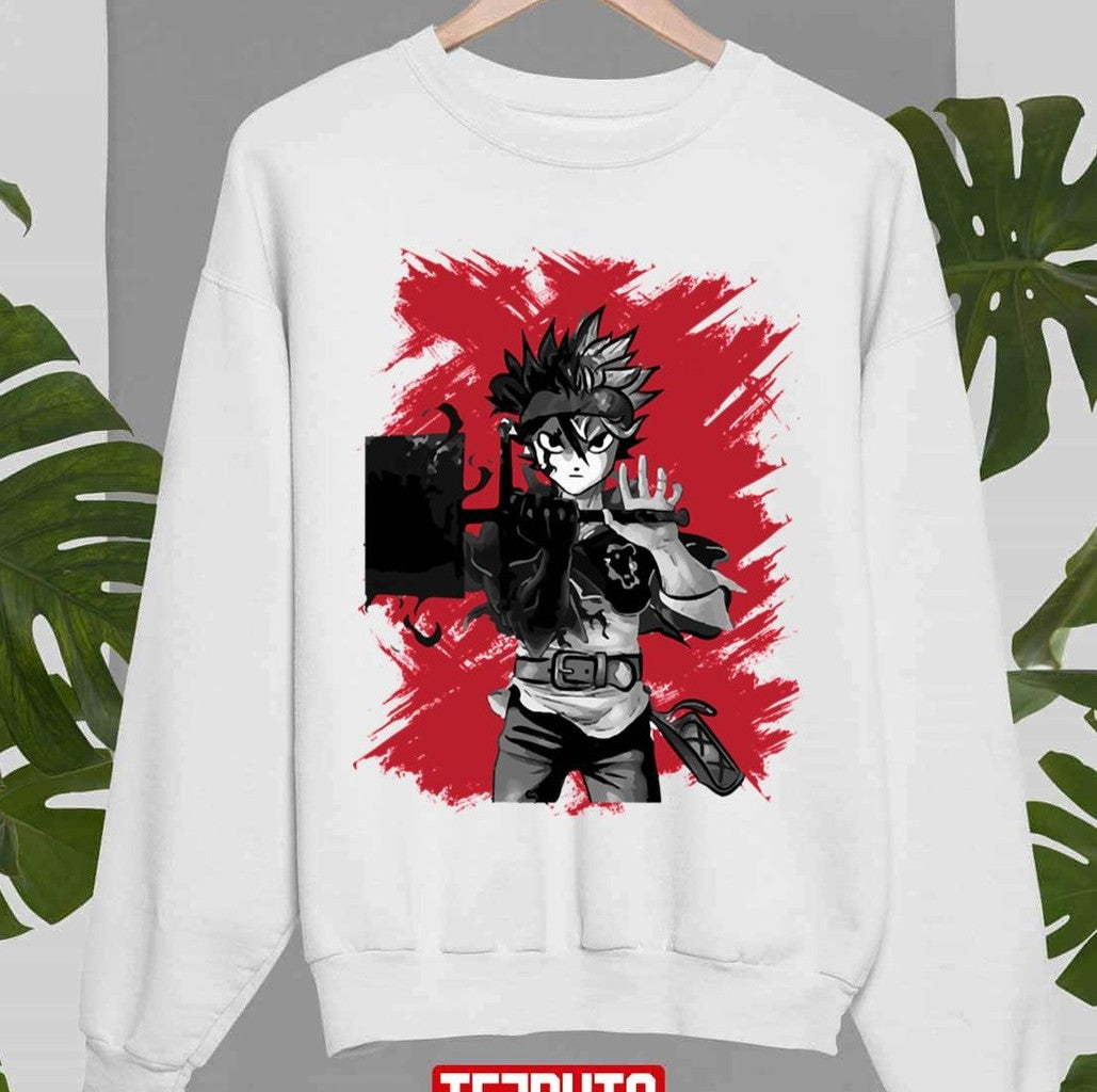 Asta Red Art Black Clover Unisex Sweatshirt