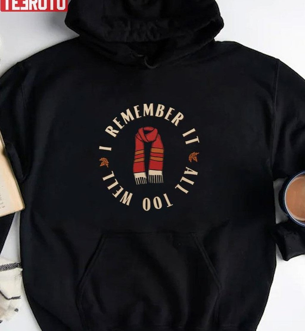 Red Scarf All Too Well Taylor's Version Unisex Sweatshirt