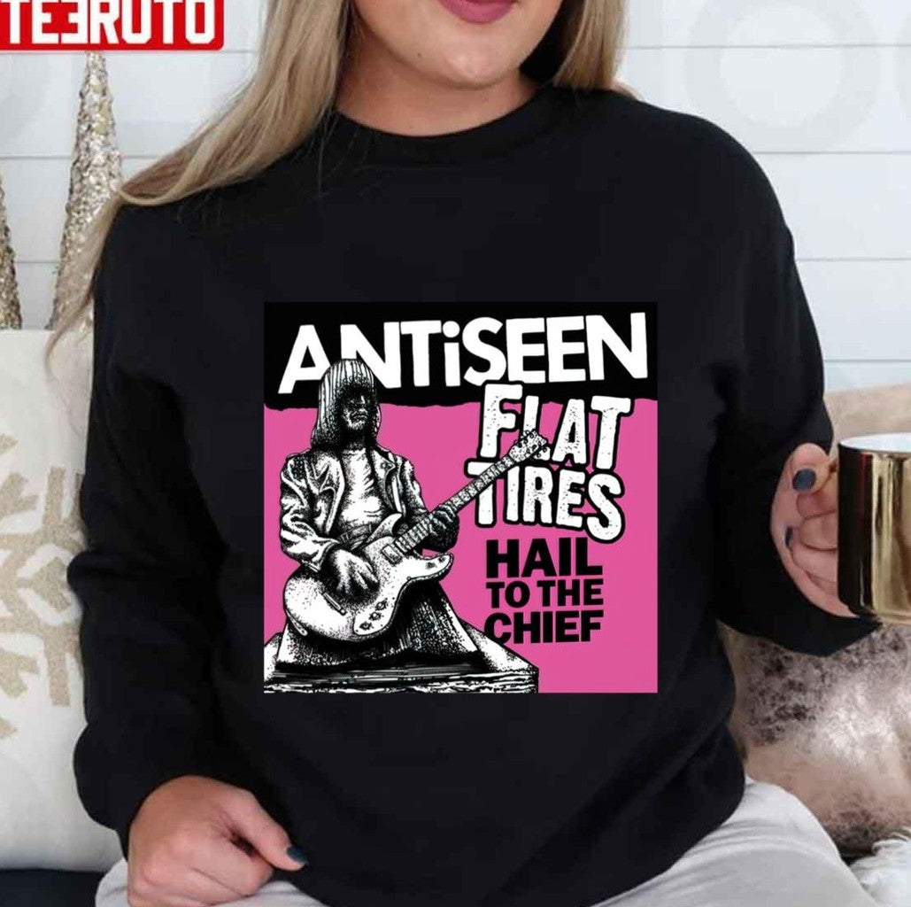 Antiseen Flat Tires Split The Ramones Unisex T-Shirt