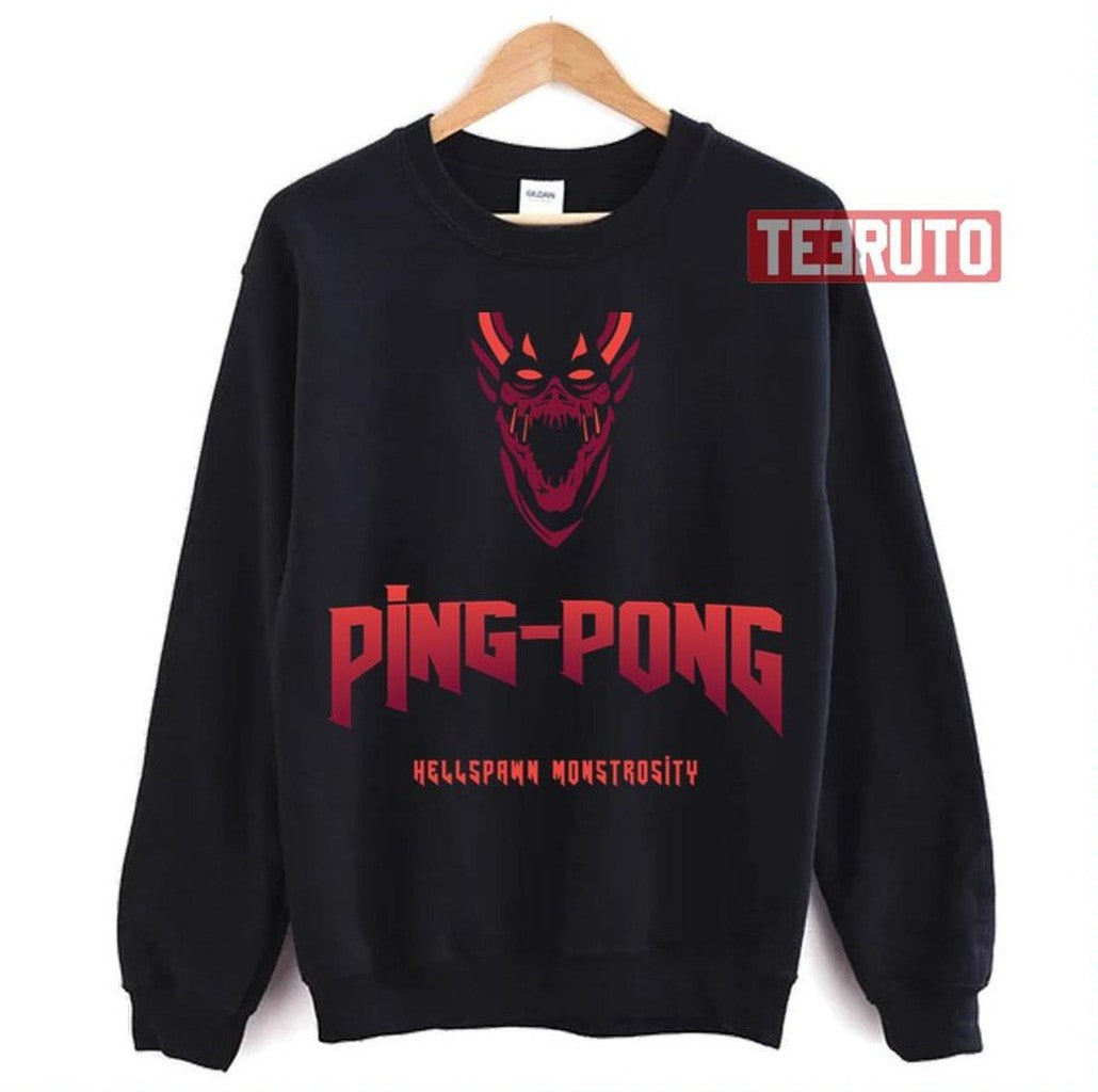 Ping Pong Hellspawn Monstrosity Unisex T-Shirt