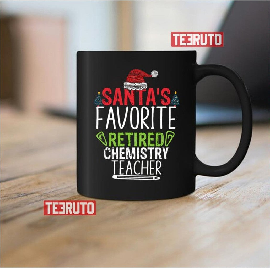 Santa's Favorite Retired Chemistry Teacher Welder Unisex Sweatshirt