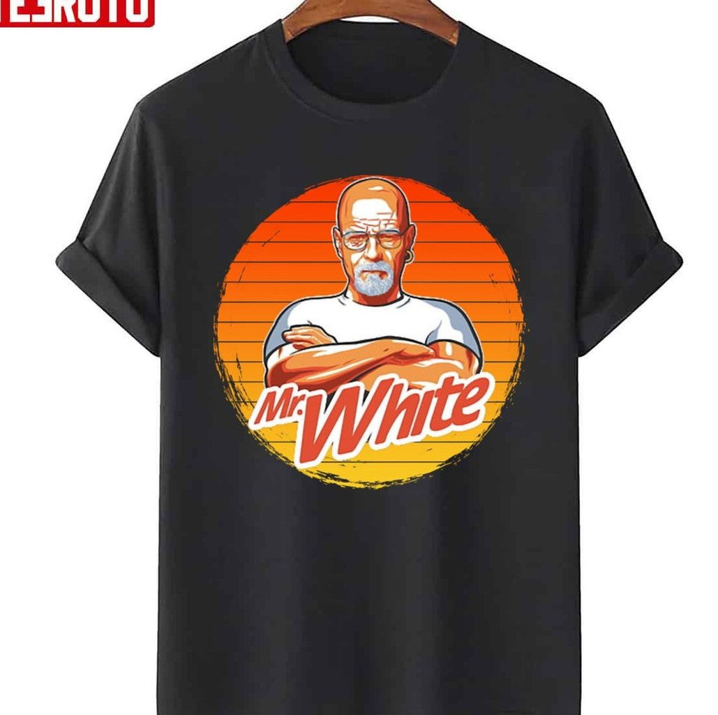 Mr White Bryan Cranston Retro Sunset Unisex T-Shirt