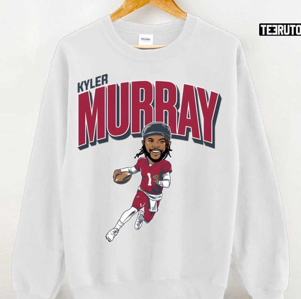 Red Logo Arizona Cardinals Kyler Murray Caricature Unisex Sweatshirt