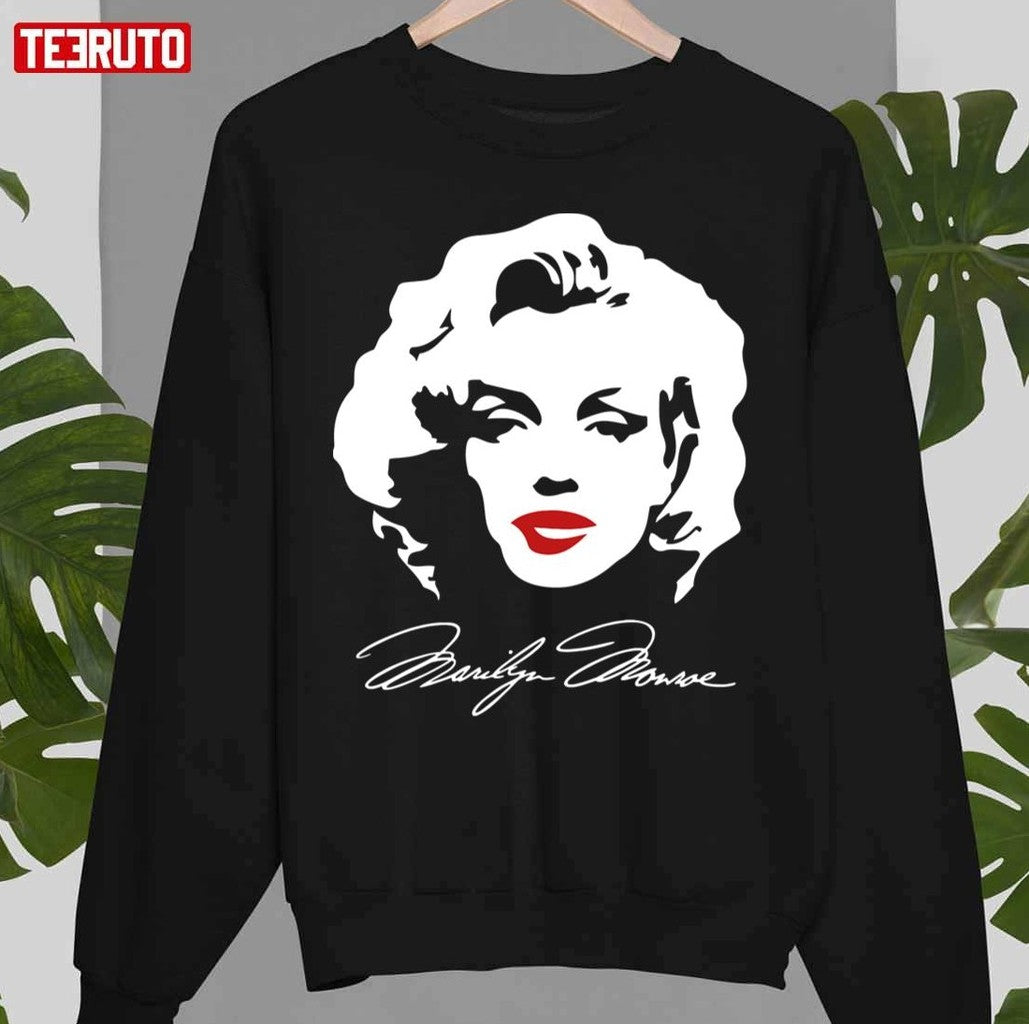 Queen Marilyn Monroe Signature Unisex Sweatshirt