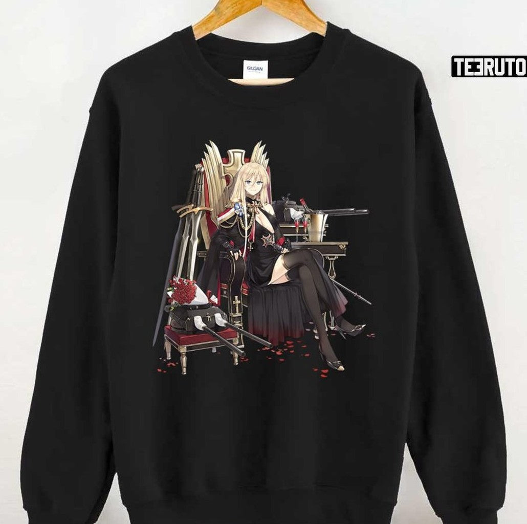 Beacon Of The Ironblood Bismarck Azur Lane Art Unisex T-shirt