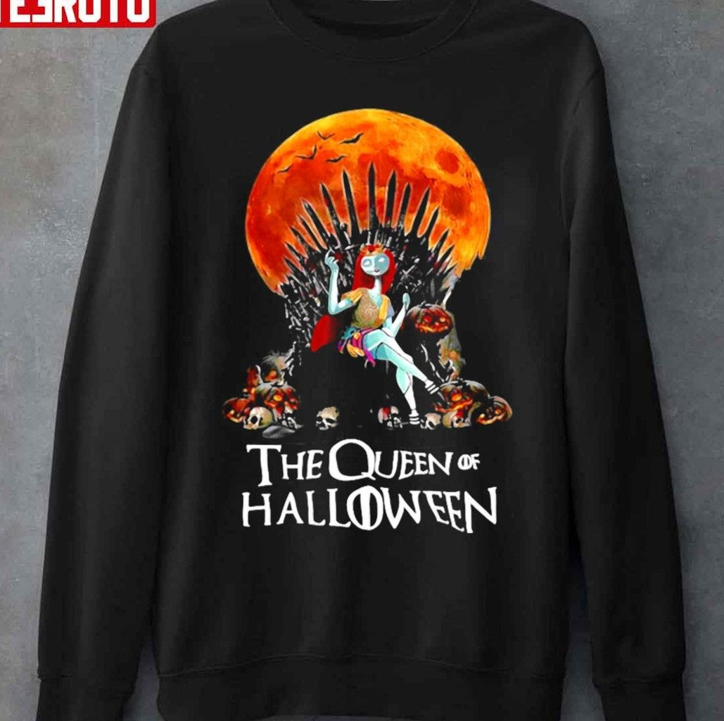 Sally Princess The Queen Of Halloween Unisex T-Shirt