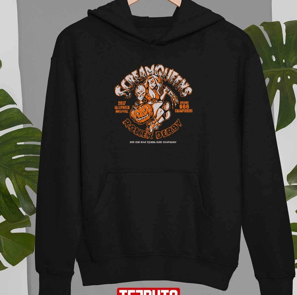 Scream Queens Roller Derby 2017 Halloween Invitational Unisex Sweatshirt