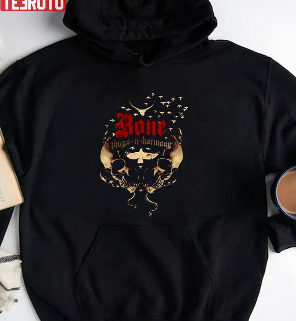 Retro Album Cover Bone Thugs And Harmony Music Band Unisex Sweatshirt
