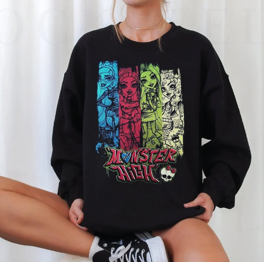 Monster High Fanart Colored Unisex Sweatshirt