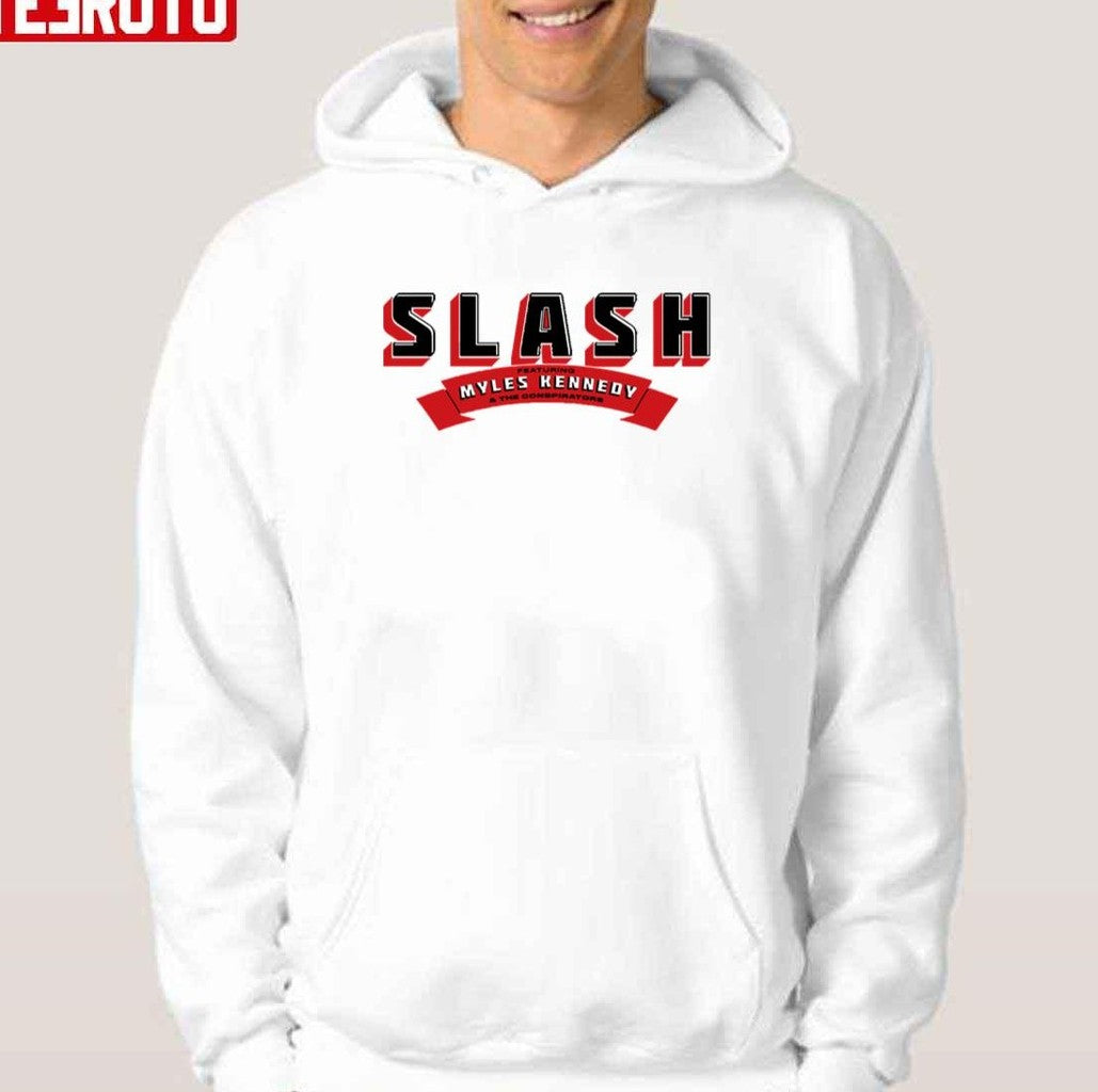Slash Myles Kennedy Logo Slash Featuring Myles Kennedy And The Conspirators Band Unisex T-Shirt
