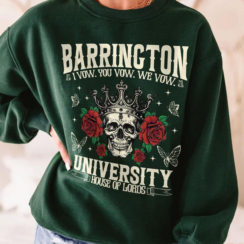 The Ritual Barrington University House Of Lords Sweatshirt, Haunting Adeline Shirt, the Ritual Merch, Dark Romance Book Club Shirt, Fantasy Reader Shi