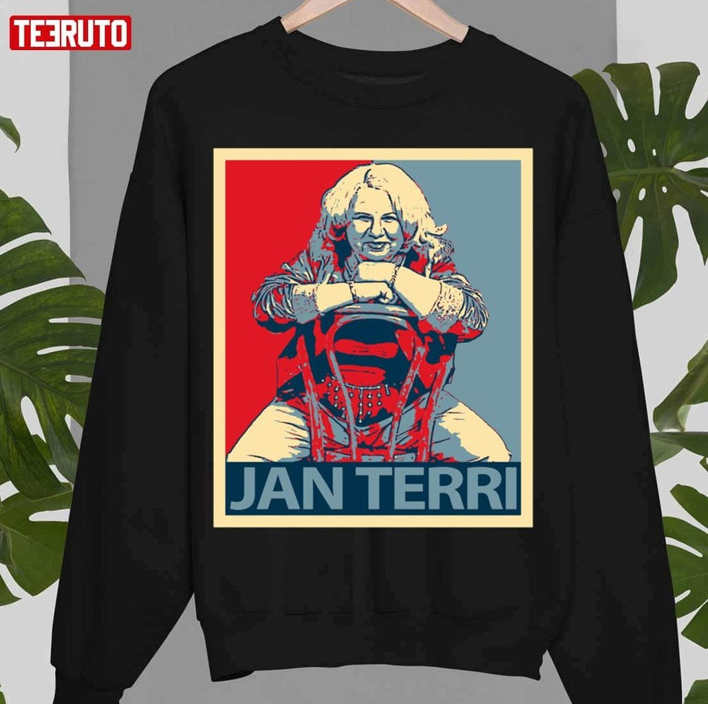 Sitting On A Chair Jan Terri Unisex T-Shirt