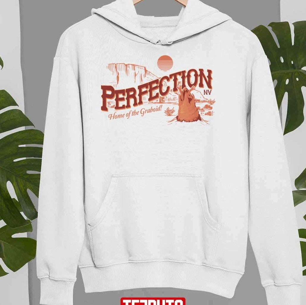 Perfection Nevada Retro Portrait Tremors Unisex Sweatshirt