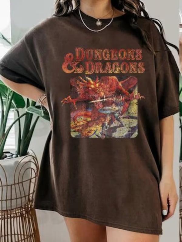 Vintage Dungeons and Dragons Inpsired Tee, Dungeons & Dragons 1974 Inspired Tee, DnD Shirt, Dungeon Master Sweatshirt