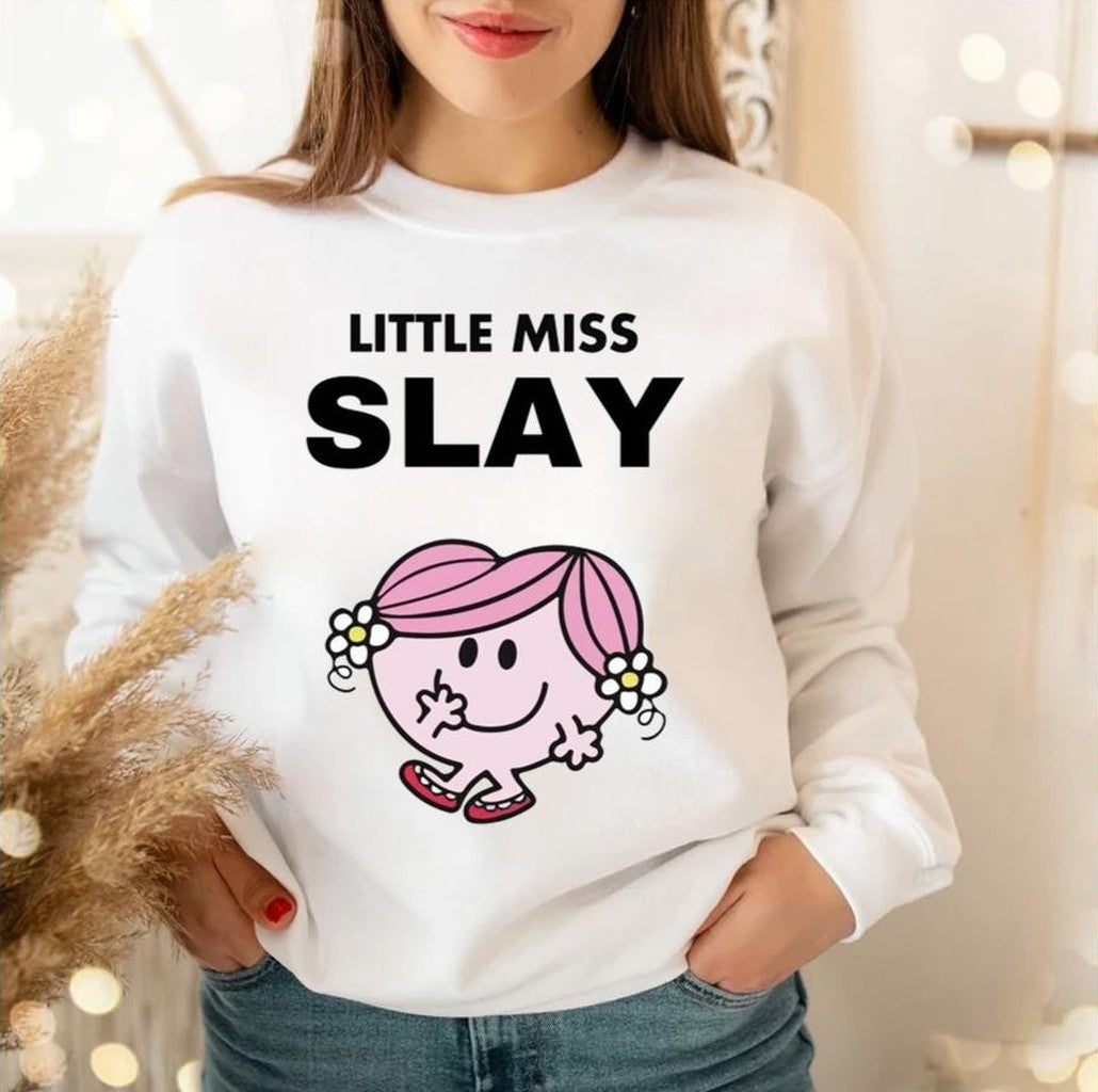 Slay Miss Heartshaped Little Miss Unisex Sweatshirt