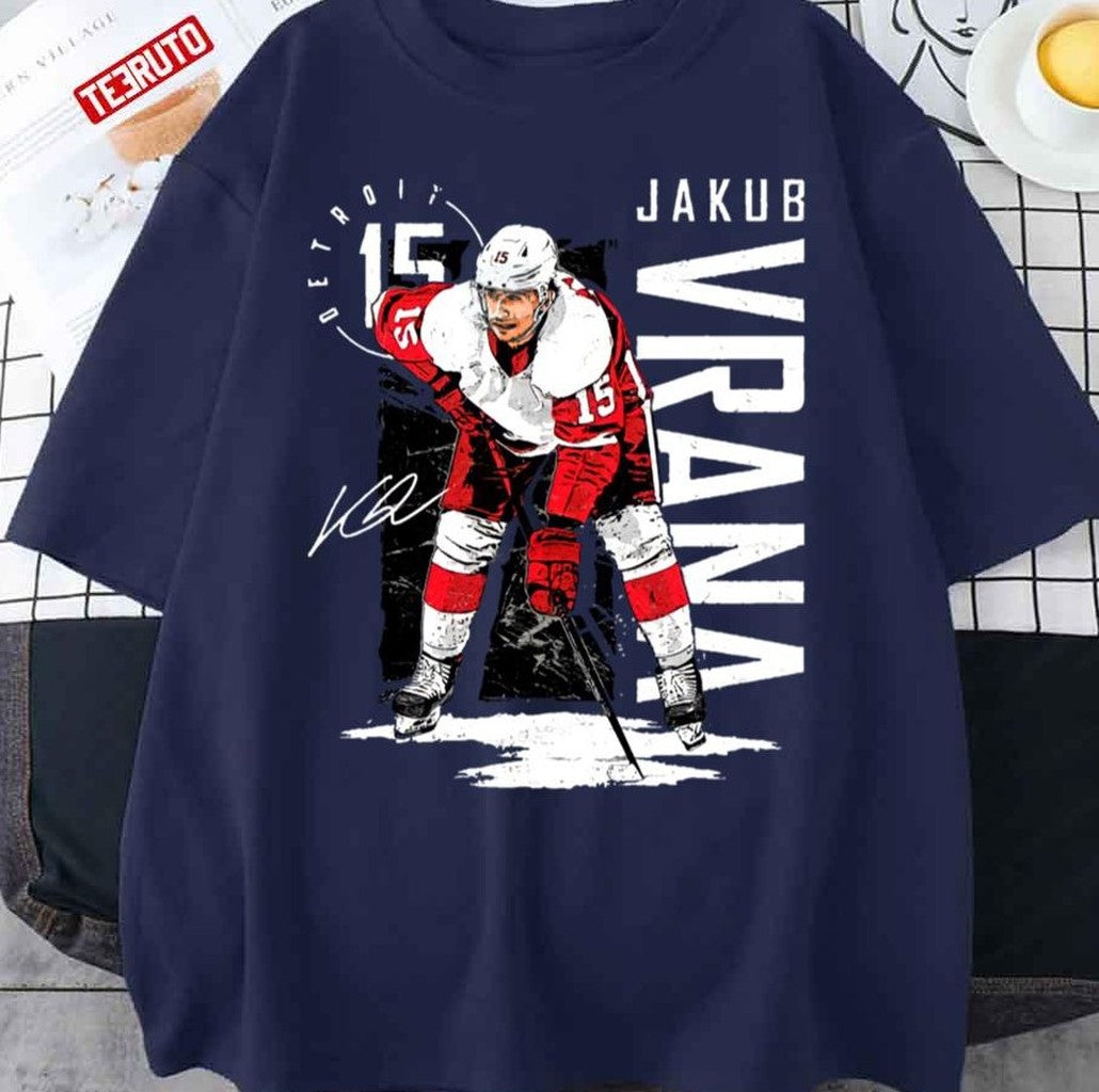 Signature Detroit Red Wings Jakub Vrana Unisex Sweatshirt