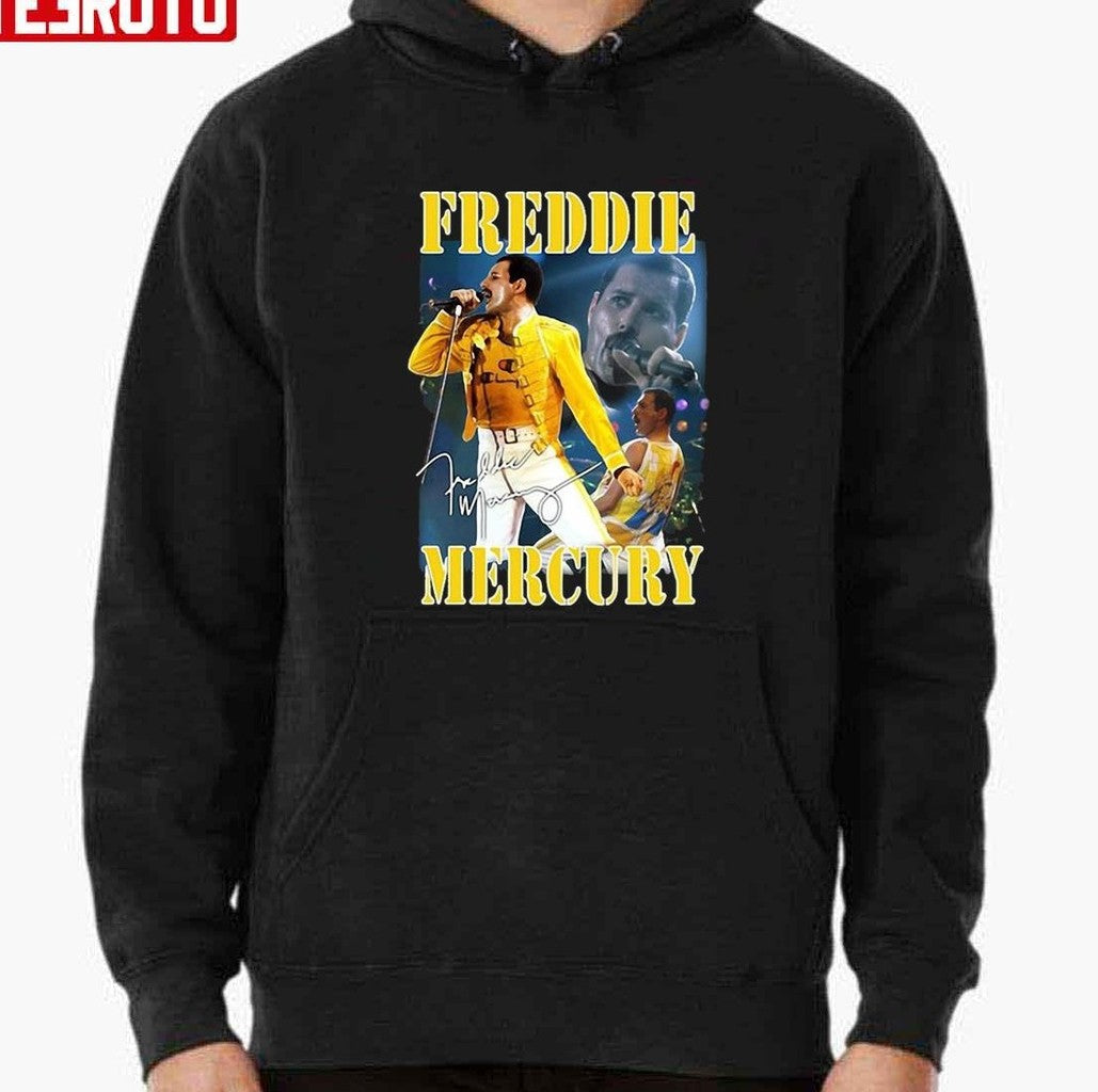 Queen's Freddie Mercury Queen Retro Vintage Graphic Unisex Sweatshirt